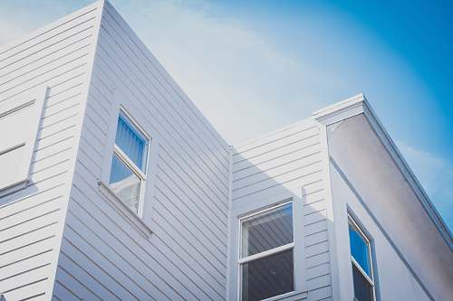 window white wooden structure building